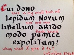 My calligraphy friends have been busy